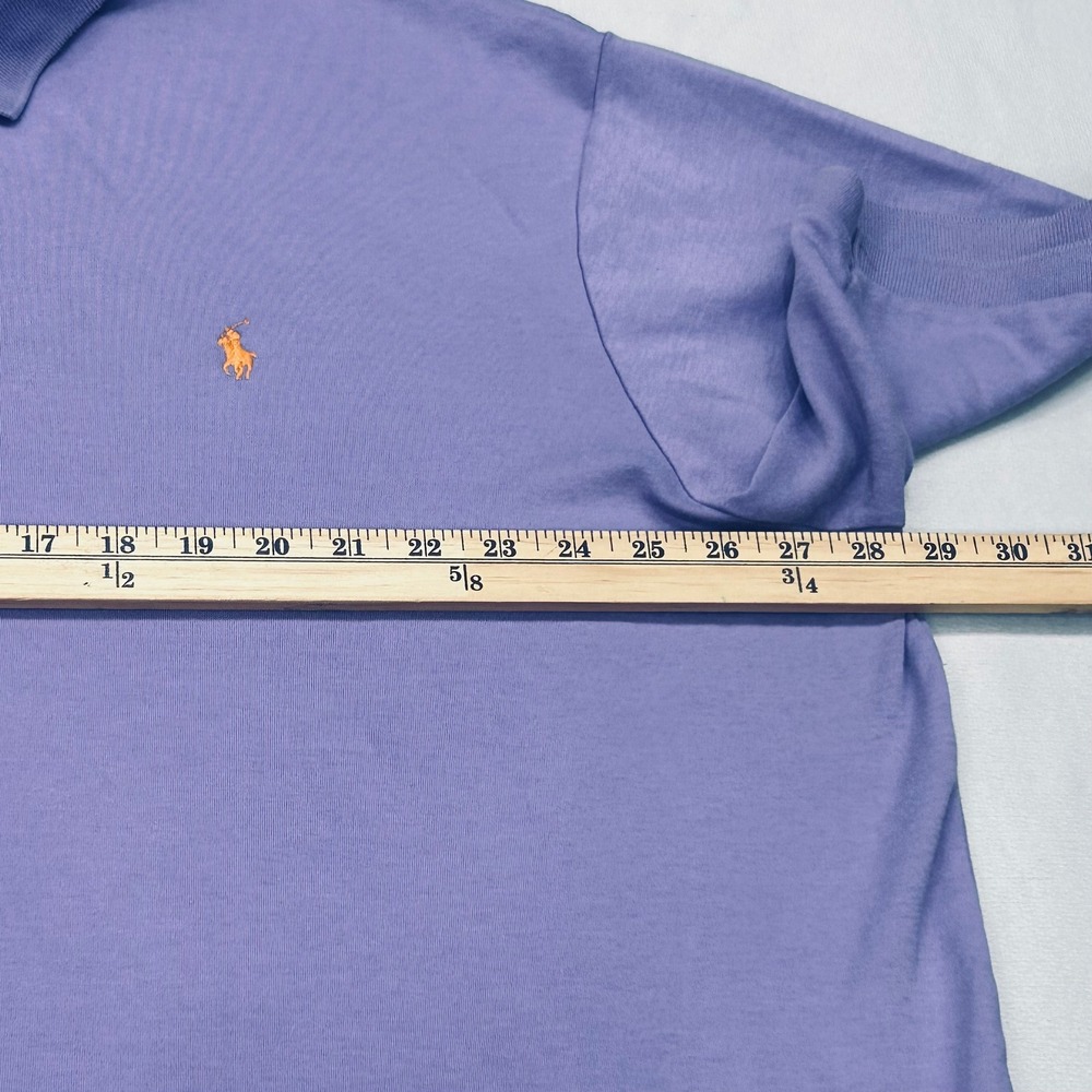 Polo Ralph Lauren Polo Shirt Mens 3XB Big Purple Short Sleeve Preppy Golf Bright - Picture 6 of 9
